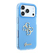 Guess Guess iPhone 18 Pro Hoesje - IML - 4G - harde behuizing - metalen scriptlogo - Lichtblauw Guess Guess iPhone 18 Pro Hoesje - IML - 4G - harde behuizing - metalen scriptlogo - Lichtblauw