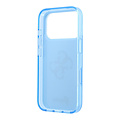 Guess Guess iPhone 18 Pro/iPhone 17 Pro Hartschalenhülle IML 4G Metall-Schriftlogo - Hellblau