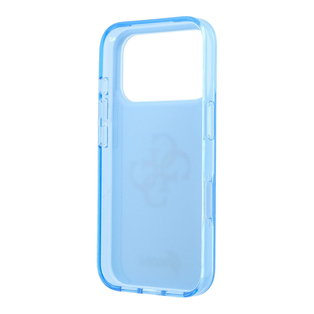 Guess Guess iPhone 18 Pro Hülle - IML - 4G - Hartschale - Metalllogo in Schreibschrift - Hellblau Guess Guess iPhone 18 Pro Hülle - IML - 4G - Hartschale - Metalllogo in Schreibschrift - Hellblau