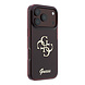 Guess Guess iPhone 18 Pro Hoesje - IML - 4G - harde behuizing - metalen scriptlogo - Bordeauxrood Guess Guess iPhone 18 Pro Hoesje - IML - 4G - harde behuizing - metalen scriptlogo - Bordeauxrood