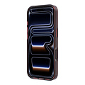 Guess Guess iPhone 18 Pro/iPhone 17 Pro Hartschalenhülle IML 4G Metall-Schriftlogo - Bordeaux