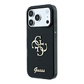 Guess Guess iPhone 18 Pro Max/iPhone 17 Pro Max Hartschalenhülle IML 4G Metall-Schriftlogo - Schwarz