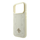 Guess Guess iPhone 18 Pro Hoesje MagSafe - PU - streeppatroon - harde behuizing - Peony 4G-logo Beige Guess Guess iPhone 18 Pro Hoesje MagSafe - PU - streeppatroon - harde behuizing - Peony 4G-logo Beige