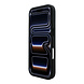 Guess Guess iPhone 18 Pro Hoesje - MagSafe - PU - streeppatroon - harde behuizing - Peony 4G-logo - Zwart Guess Guess iPhone 18 Pro Hoesje - MagSafe - PU - streeppatroon - harde behuizing - Peony 4G-logo - Zwart