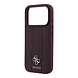 Guess Guess iPhone 18 Pro Max Hoesje - MagSafe - PU - streeppatroon - harde behuizing - Peony 4G-logo - Bordeauxrood Guess Guess iPhone 18 Pro Max Hoesje - MagSafe - PU - streeppatroon - harde behuizing - Peony 4G-logo - Bordeauxrood