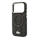 Lacoste Lacoste iPhone 18 Pro Max Hoesje harde behuizing - MagSafe - PVC - The Blend - ringstandaard Bruin/Lichtgoud Lacoste Lacoste iPhone 18 Pro Max Hoesje harde behuizing - MagSafe - PVC - The Blend - ringstandaard Bruin/Lichtgoud