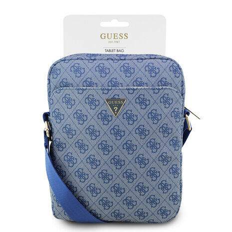 Guess Guess Tablettasche 4G - PU - Dreieckslogo - 10 Zoll Blau Guess Guess Tablettasche 4G - PU - Dreieckslogo - 10 Zoll Blau