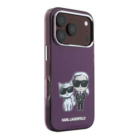 Karl Lagerfeld Karl iPhone 18 Pro Max Hoesje harde behuizing - MagSafe - IML - KC Bodies Sketch-print Bordeauxrood Karl Lagerfeld Karl iPhone 18 Pro Max Hoesje harde behuizing - MagSafe - IML - KC Bodies Sketch-print Bordeauxrood