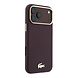 Lacoste Lacoste iPhone 18 Pro Max Hülle Hartschale - MagSafe - PVC - Champs Elysees - Prägung Bordeauxrot Lacoste Lacoste iPhone 18 Pro Max Hülle Hartschale - MagSafe - PVC - Champs Elysees - Prägung Bordeauxrot