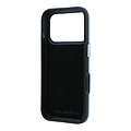 Karl Lagerfeld Karl Lagerfeld iPhone 18 Pro Max/iPhone 17 Pro Max Hartschalenhülle SW PU Saffiano Karl und Choupette Kopf-Anstecker Logo - Hellblau
