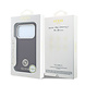 Guess Guess iPhone 18 Pro Max Hoesje harde behuizing - MagSafe - SW - generfd PU - rond strasslogo Bordeauxrood Guess Guess iPhone 18 Pro Max Hoesje harde behuizing - MagSafe - SW - generfd PU - rond strasslogo Bordeauxrood