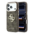 Guess iPhone 18 Pro Hoesje harde behuizing - 4G - PU - groot strasslogo Bruin Guess iPhone 18 Pro Hoesje harde behuizing - 4G - PU - groot strasslogo Bruin