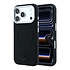 Lacoste iPhone 18 Pro Hoesje harde behuizing - MagSafe - PVC - Petit Pique - reliëf Zwart