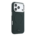 Lacoste Lacoste iPhone 18 Pro Max/iPhone 17 Pro Max Hartschalenhülle MagSafe PVC Petit Piqué Prägung - Sinople