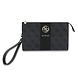 Guess Guess Phone pouch 4G - PU - round 4G logo - classic logo - stripe pattern Black Guess Guess Phone pouch 4G - PU - round 4G logo - classic logo - stripe pattern Black