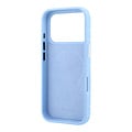 Lacoste Lacoste iPhone 18 Pro Max/iPhone 17 Pro Max Hartschalenhülle MagSafe PVC The Blend Ringständer - Hellblau