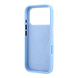 Lacoste Lacoste iPhone 18 Pro Max Hoesje harde behuizing - MagSafe - PVC - The Blend - ringstandaard Lichtblauw
