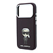 Karl Lagerfeld Karl iPhone 18 Pro Coque structure rigide - MagSafe - SW - PU lisse - Ikonik Sketch Bordeaux Karl Lagerfeld Karl iPhone 18 Pro Coque structure rigide - MagSafe - SW - PU lisse - Ikonik Sketch Bordeaux