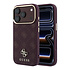 Guess iPhone 18 Pro Max Hoesje harde behuizing - MagSafe - Peony - HS - 4G - klein logo Bordeauxrood Guess iPhone 18 Pro Max Hoesje harde behuizing - MagSafe - Peony - HS - 4G - klein logo Bordeauxrood