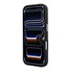Karl Lagerfeld Karl iPhone 18 Pro Max Coque structure rigide - MagSafe - SW - PU grainé - logo signature en résine Noir