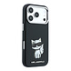 Karl Lagerfeld Karl iPhone 18 Pro Max Hoesje harde behuizing - MagSafe - SW - glad PU - Choupette Sketch Zwart
