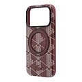 Lacoste Lacoste iPhone 18 Pro Max/iPhone 17 Pro Max Hartschalenhülle MagSafe PVC The Blend Ringständer - Bordeaux