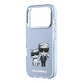 Karl Lagerfeld Karl Lagerfeld iPhone 18 Pro Max/iPhone 17 Pro Max Hartschalenhülle MagSafe IML KC Bodies Skizzenmotiv - Hellblau
