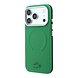 Lacoste Lacoste iPhone 18 Pro Hoesje harde behuizing - MagSafe - PVC - Petit Pique - reliëf Groen (Estragon)