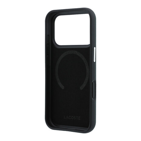 Lacoste Lacoste iPhone 18 Pro Max Hülle Hartschale - MagSafe - PVC - Petit Pique - Prägung Sinople Lacoste Lacoste iPhone 18 Pro Max Hülle Hartschale - MagSafe - PVC - Petit Pique - Prägung Sinople