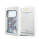 Guess Guess iPhone 18 Pro Max Hoesje harde behuizing - MagSafe - IML - glitter - Blossom Roses Lichtblauw Guess Guess iPhone 18 Pro Max Hoesje harde behuizing - MagSafe - IML - glitter - Blossom Roses Lichtblauw