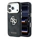 Guess Guess iPhone 18 Pro Max Hoesje harde behuizing - 4G - PU - groot strasslogo Zwart Guess Guess iPhone 18 Pro Max Hoesje harde behuizing - 4G - PU - groot strasslogo Zwart