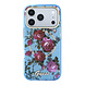 Guess Guess iPhone 18 Pro Max Hoesje harde behuizing - MagSafe - IML - glitter - Blossom Roses Lichtblauw Guess Guess iPhone 18 Pro Max Hoesje harde behuizing - MagSafe - IML - glitter - Blossom Roses Lichtblauw