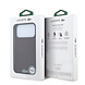 Lacoste Lacoste iPhone 18 Pro Coque structure rigide - MagSafe - Petit Pique - PVC - logo laqué Bordeaux