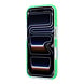 Lacoste Lacoste iPhone 18 Pro Max Hoesje harde behuizing - MagSafe - IML - schokbestendig - groene randen Transparant/Groen