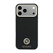 Guess Guess iPhone 18 Pro Hoesje harde behuizing - MagSafe - SW - generfd PU - rond strasslogo Zwart