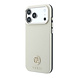 Guess Guess iPhone 18 Pro Max Hülle Hartschale - MagSafe - SW - genarbtes PU - rundes Strasslogo Beige Guess Guess iPhone 18 Pro Max Hülle Hartschale - MagSafe - SW - genarbtes PU - rundes Strasslogo Beige