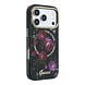 Guess Guess iPhone 18 Pro Max Hoesje harde behuizing - MagSafe - IML - glitter - Blossom Roses Zwart