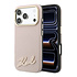 Karl iPhone 18 Pro Max Hülle Hartschale - MagSafe - SW - genarbtes PU - Signaturlogo aus Kunstharz Rosa Karl iPhone 18 Pro Max Hülle Hartschale - MagSafe - SW - genarbtes PU - Signaturlogo aus Kunstharz Rosa