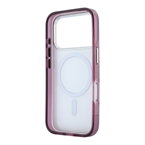 Karl Lagerfeld Karl iPhone 18 Pro Max Case hard shell - MagSafe - IML - KC Bodies Sketch print Burgundy