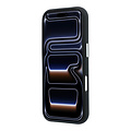 Karl Lagerfeld Karl Lagerfeld iPhone 18 Pro/iPhone 17 Pro Hartschalenhülle SW PU Saffiano Karl und Choupette Kopf-Anstecker Logo - Schwarz