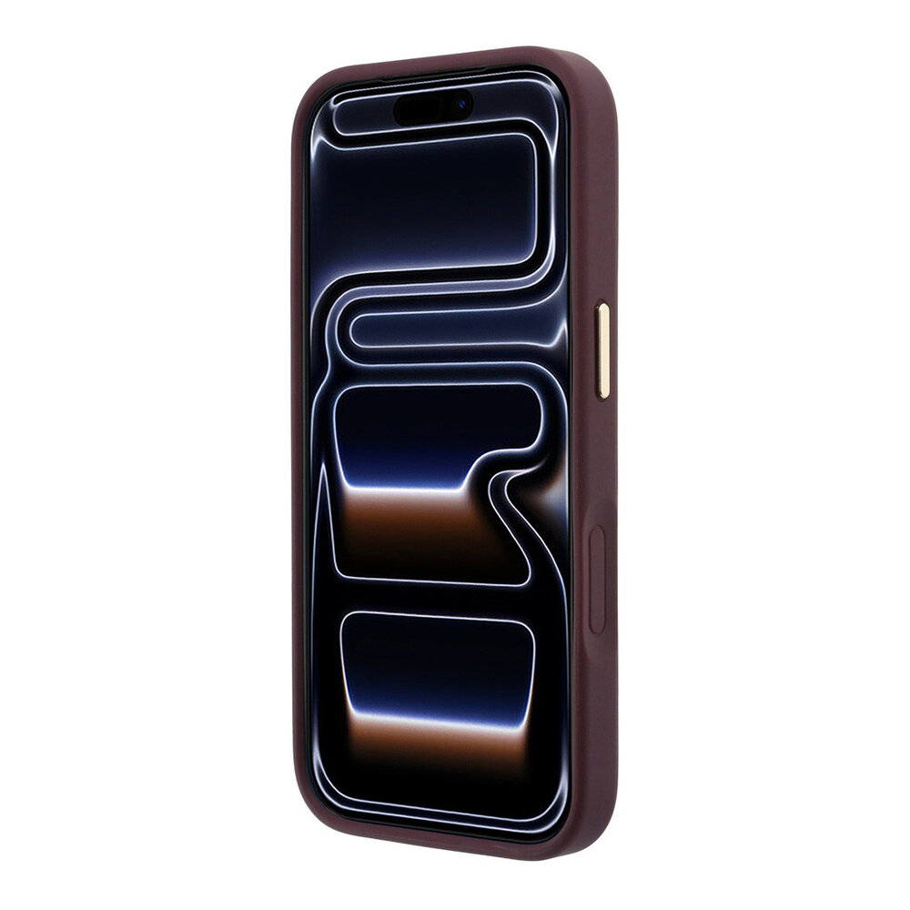 Guess Guess iPhone 18 Pro Max Coque structure rigide - MagSafe - anneau support à 360 degrés - PU grainé - logo classique Bordeaux Guess Guess iPhone 18 Pro Max Coque structure rigide - MagSafe - anneau support à 360 degrés - PU grainé - logo classique Bordeaux