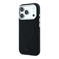 Lacoste Lacoste iPhone 18 Pro/iPhone 17 Pro Hartschalenhülle MagSafe PVC Petit Piqué Prägung - Schwarz