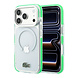 Lacoste Lacoste iPhone 18 Pro Max Hülle Hartschale - MagSafe - IML - stoßfest - grüne Ränder Transparent/Grün Lacoste Lacoste iPhone 18 Pro Max Hülle Hartschale - MagSafe - IML - stoßfest - grüne Ränder Transparent/Grün