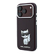 Karl Lagerfeld Karl iPhone 18 Pro Max Hoesje harde behuizing - MagSafe - SW - glad PU - Choupette Sketch Bordeauxrood Karl Lagerfeld Karl iPhone 18 Pro Max Hoesje harde behuizing - MagSafe - SW - glad PU - Choupette Sketch Bordeauxrood