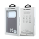 Karl Lagerfeld Karl iPhone 18 Pro Max Hoesje harde behuizing - MagSafe - SW - generfd PU - ring in reliëf - Kameo-logo Bordeauxrood Karl Lagerfeld Karl iPhone 18 Pro Max Hoesje harde behuizing - MagSafe - SW - generfd PU - ring in reliëf - Kameo-logo Bordeauxrood
