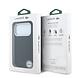 Lacoste Lacoste iPhone 18 Pro Hoesje harde behuizing - MagSafe - PVC - Petit Pique - reliëf Zwart