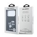 Karl Lagerfeld Karl Lagerfeld iPhone 18 Pro Max/iPhone 17 Pro Max Hartschalenhülle MagSafe IML KC Bodies Skizzenmotiv - Schwarz