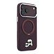 Karl Lagerfeld Karl iPhone 18 Pro Max Hoesje harde behuizing - MagSafe - PU - ringstandaard 360 - KC Heads-pin Bordeauxrood Karl Lagerfeld Karl iPhone 18 Pro Max Hoesje harde behuizing - MagSafe - PU - ringstandaard 360 - KC Heads-pin Bordeauxrood
