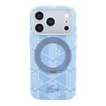 Lacoste Lacoste iPhone 18 Pro Max/iPhone 17 Pro Max Hartschalenhülle MagSafe PVC The Blend Ringständer - Hellblau