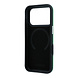 Lacoste Lacoste iPhone 18 Pro Hülle Hartschale - MagSafe - PVC - Petit Pique - Prägung Grün (Estragon)